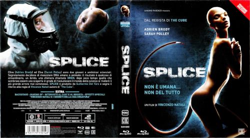 Splice - blu-ray ex noleggio distribuito da Eagle Pictures