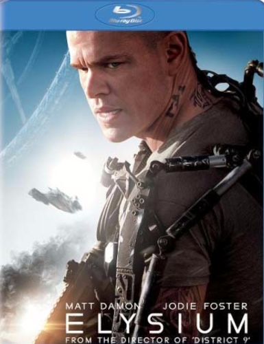 Elysium BD - blu-ray ex noleggio distribuito da Universal Pictures Italia