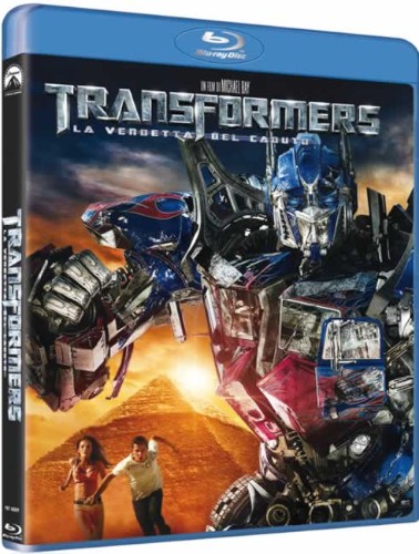 Transformers - La vendetta del caduto (Blu Ray) - blu-ray ex noleggio distribuito da Paramount Home Entertainment