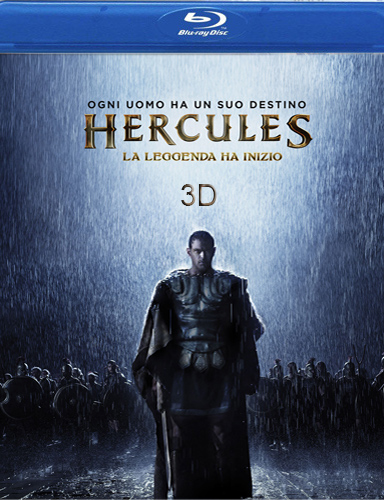 Hercules : La leggenda ha inizio 3D BD - blu-ray ex noleggio distribuito da 01 Distribuition - Rai Cinema