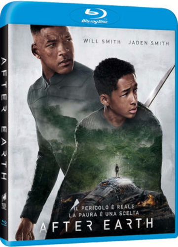 After earth - blu-ray ex noleggio distribuito da Universal Pictures Italia