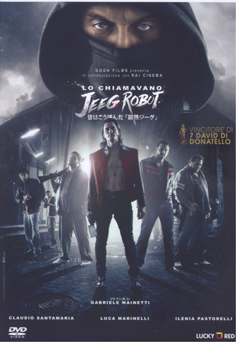 Lo chiamavano Jeeg Robot - dvd ex noleggio distribuito da Warner Home Video