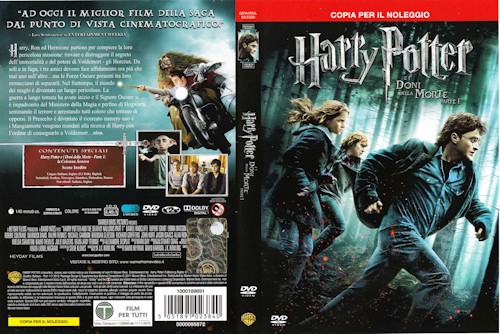 Harry Potter e i doni della morte (1^ parte) - dvd ex noleggio distribuito da Warner Home Video