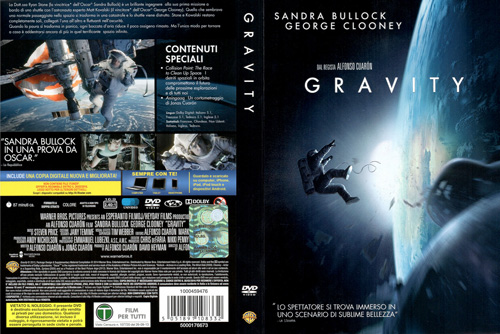 Gravity - dvd ex noleggio distribuito da Warner Home Video
