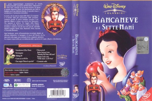 Biancaneve e i sette nani - i classici - dvd ex noleggio distribuito da Buena Vista Home Entertainment