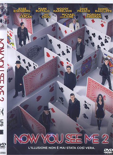 Now you see me 2 - dvd ex noleggio 21 gg. distribuito da Eagle Pictures