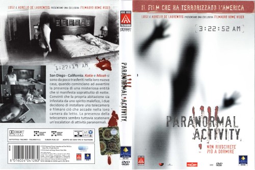 Paranormal Activity - dvd ex noleggio distribuito da Filmauro