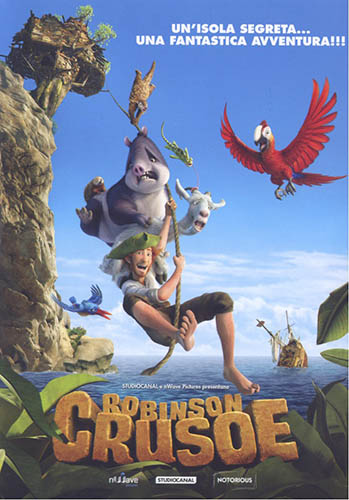 Robinson Crusoe - dvd ex noleggio distribuito da 01 Distribuition - Rai Cinema
