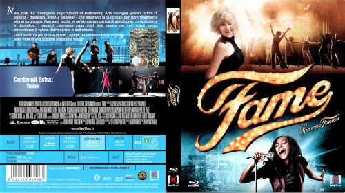 Fame - Saranno famosi - blu-ray ex noleggio distribuito da Medusa Video