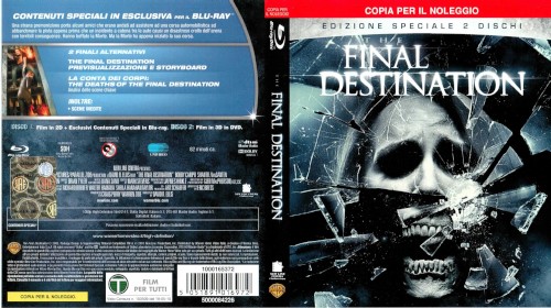 The Final Destination - blu-ray ex noleggio distribuito da Warner Home Video