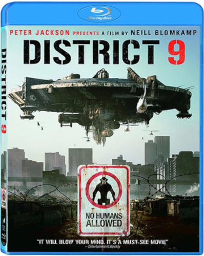 District 9 - Vietato agli umani - blu-ray ex noleggio distribuito da Sony Pictures Home Entertainment