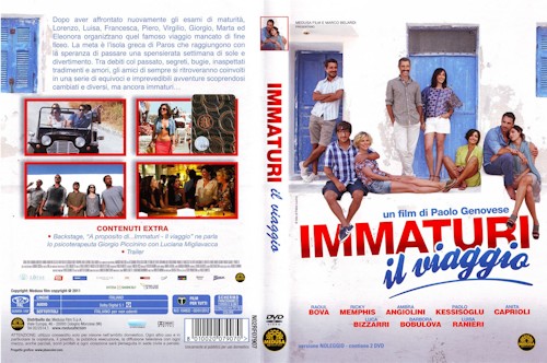 Immaturi 2 - Il viaggio  - dvd ex noleggio distribuito da Medusa Video