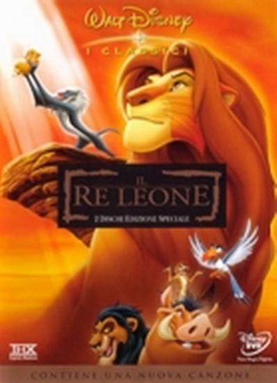 Il Re Leone - Edizione speciale - dvd ex noleggio distribuito da Buena Vista Home Entertainment