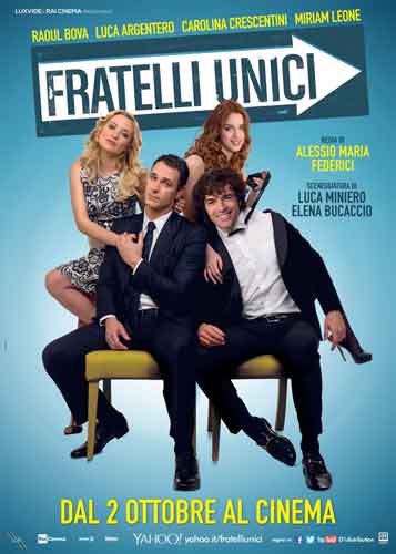 Fratelli Unici - dvd ex noleggio distribuito da 01 Distribuition - Rai Cinema