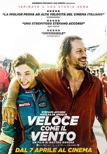 Veloce come il vento - dvd ex noleggio distribuito da 01 Distribuition - Rai Cinema