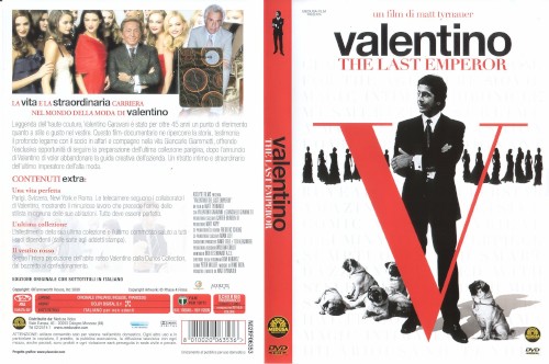 Valentino The Last Emperor (Nuovo e sigillato) - dvd ex noleggio distribuito da Medusa Video