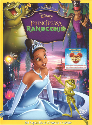 La principessa e il ranocchio - dvd ex noleggio distribuito da Buena Vista Home Entertainment
