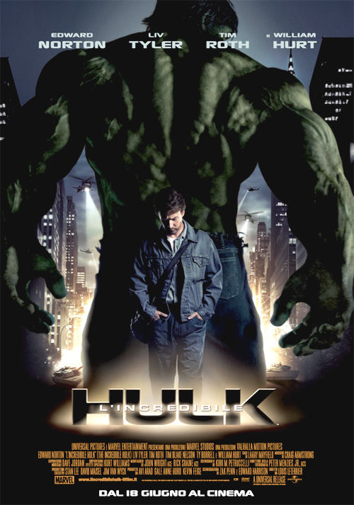 L'incredibile Hulk - dvd ex noleggio distribuito da 