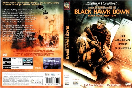 Black Hawk Down - dvd ex noleggio distribuito da Sony Pictures Home Entertainment
