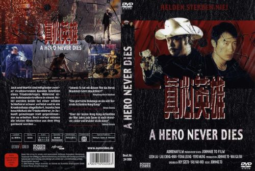 A hero never dies - dvd ex noleggio distribuito da Cecchi Gori Home Video