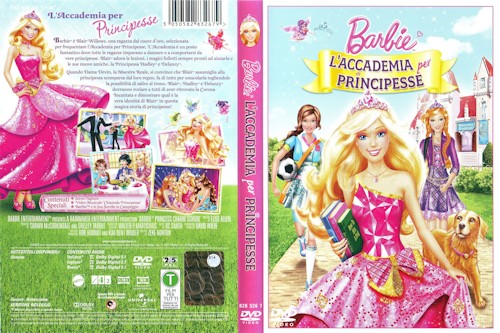 Barbie - L'accademia per Principesse - dvd ex noleggio distribuito da Universal Pictures Italia