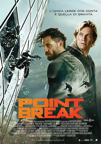 Point Break (2016) - dvd ex noleggio distribuito da Eagle Pictures