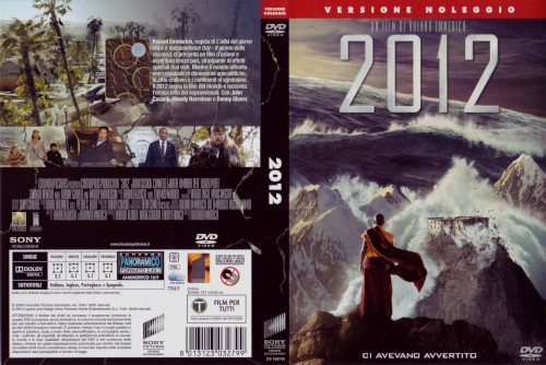2012 - Ci avevano avvertito - dvd ex noleggio distribuito da Sony Pictures Home Entertainment