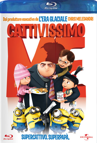 Cattivissimo me 2  BD - blu-ray ex noleggio distribuito da Universal Pictures Italia