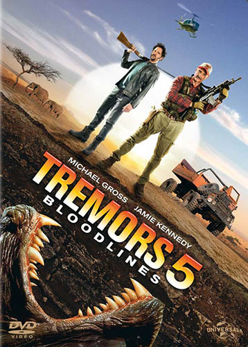 Tremors 5 - Bloodlines BD - blu-ray ex noleggio distribuito da Universal Pictures Italia