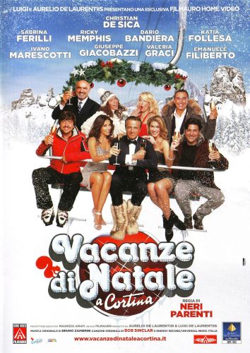 Vacanze di Natale a Cortina - dvd ex noleggio distribuito da Filmauro