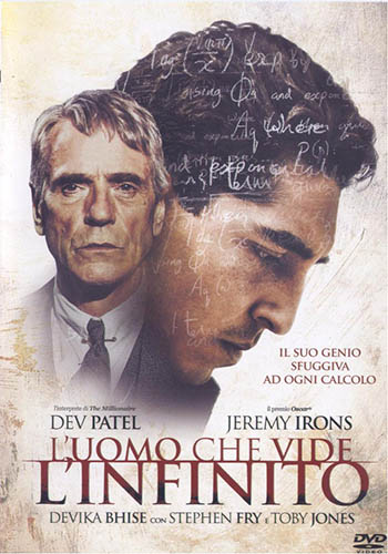 L'uomo che vide l'infinito - dvd ex noleggio distribuito da Eagle Pictures