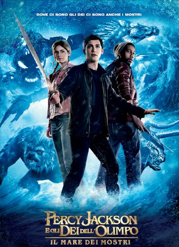 Percy Jackson e gli Dei dell'Olimpo - Il mare dei mostri - dvd ex noleggio distribuito da 20Th Century Fox Home Video