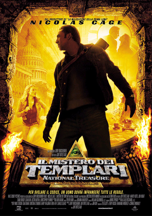 Il mistero dei templari - dvd ex noleggio distribuito da 