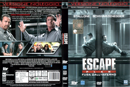 Escape Plan - Fuga dall'inferno - dvd ex noleggio distribuito da 01 Distribuition - Rai Cinema