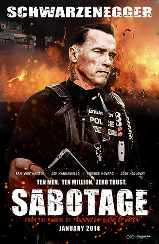 Sabotage - dvd noleggio nuovi distribuito da Universal Pictures Italia