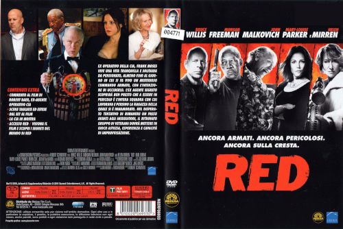 RED - dvd ex noleggio distribuito da Medusa Video