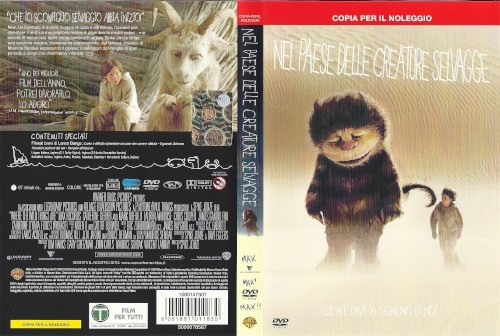 Nel paese delle creature selvagge - dvd ex noleggio distribuito da Warner Home Video