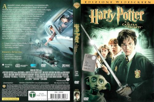 Harry Potter e la camera dei segreti - dvd ex noleggio distribuito da Warner Home Video