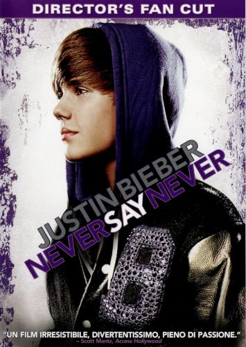 Justin Bieber - Never say never - dvd ex noleggio distribuito da Universal Pictures Italia