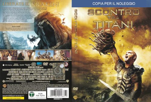 Scontro tra Titani - dvd ex noleggio distribuito da Warner Home Video