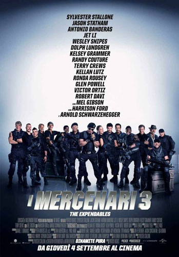 I Mercenari 3 - dvd noleggio nuovi distribuito da Universal Pictures Italia