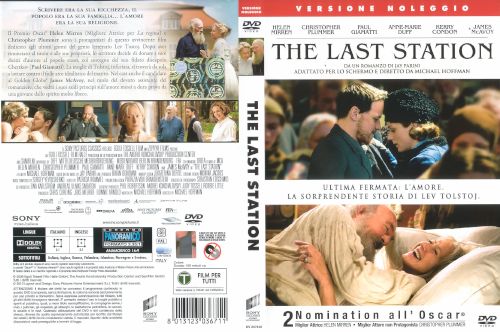 The last station - dvd ex noleggio distribuito da Sony Pictures Home Entertainment