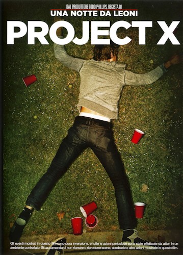 Project X - Una festa che spacca - dvd ex noleggio distribuito da Warner Home Video