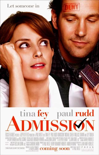 Admission - Matricole Dentro o Fuori - dvd ex noleggio distribuito da Universal Pictures Italia