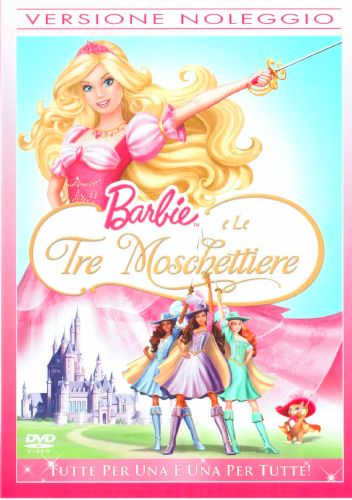 Barbie e le tre Moschettiere - dvd ex noleggio distribuito da Universal Pictures Italia