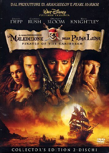 Pirati dei Caraibi - La maledizione della prima luna - dvd ex noleggio distribuito da 