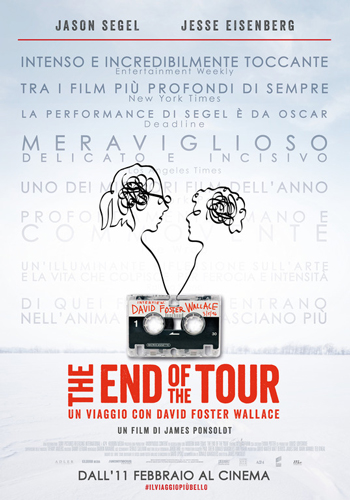 The end of the Tour - dvd ex noleggio distribuito da Universal Pictures Italia