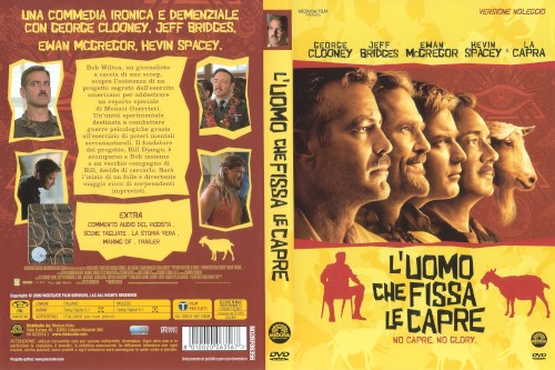 L'uomo che fissa le capre (2 DVD Nuovo e sigillato) - dvd ex noleggio distribuito da Medusa Video