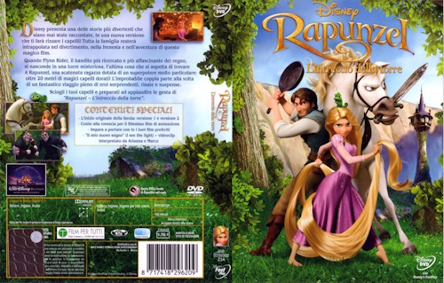Rapunzel - L'intreccio della torre - dvd ex noleggio distribuito da Walt Disney
