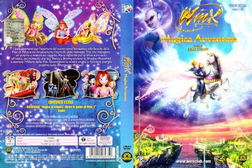 Winx Club - Magica avventura - dvd ex noleggio distribuito da Medusa Video